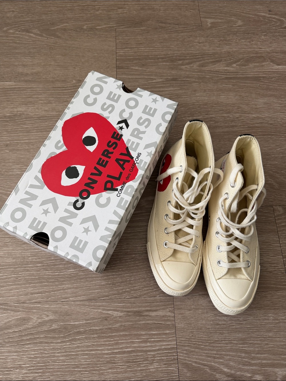 Converse x Comme des Garçons PLAY High Top